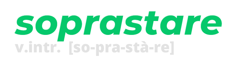 soprastare