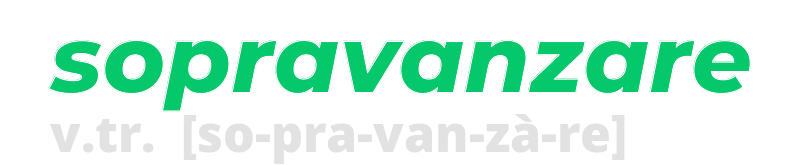 sopravanzare