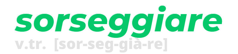 sorseggiare