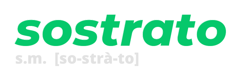 sostrato