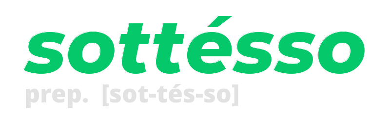 sottesso