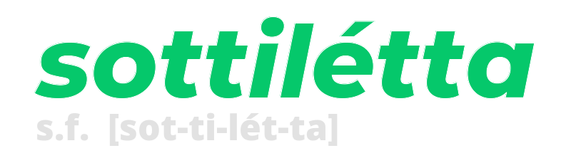 sottiletta