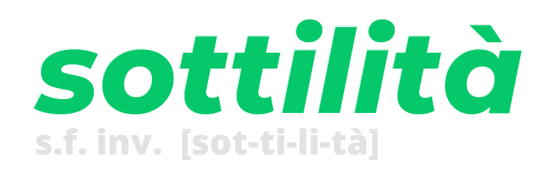 sottilita