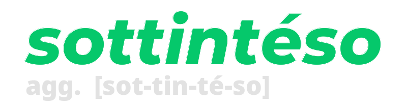 sottinteso