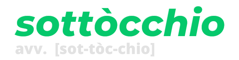 sottocchio