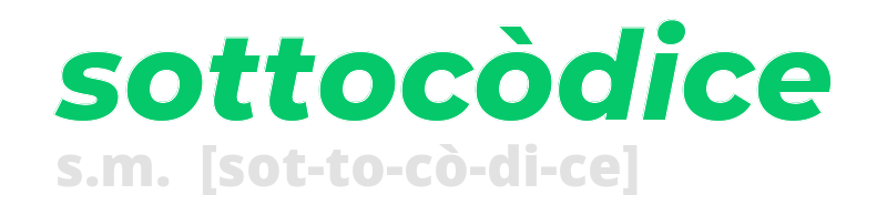 sottocodice