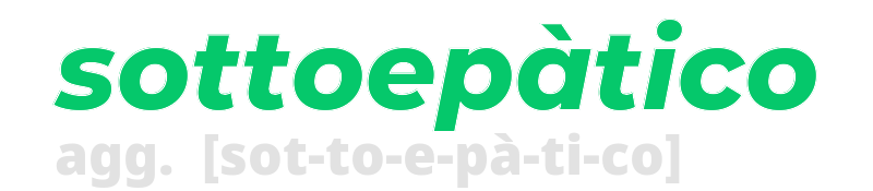 sottoepatico