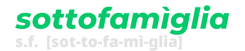 sottofamiglia