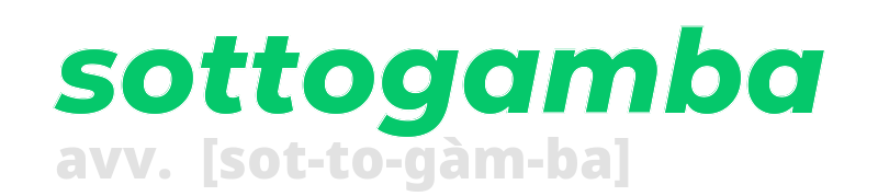 sottogamba