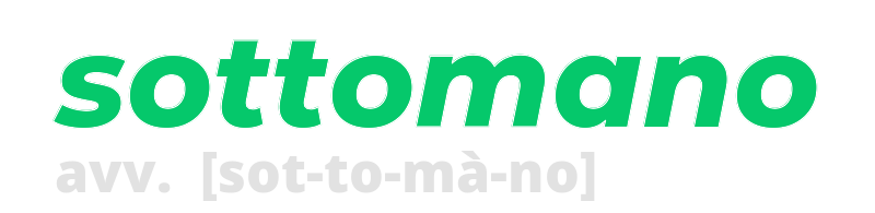 sottomano