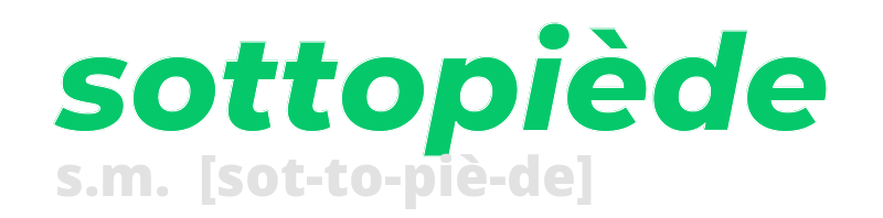 sottopiede