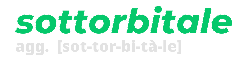 sottorbitale