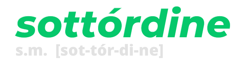 sottordine