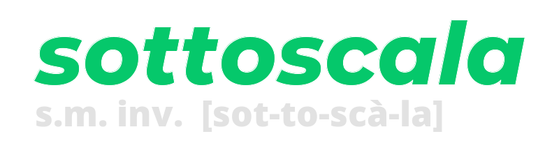 sottoscala