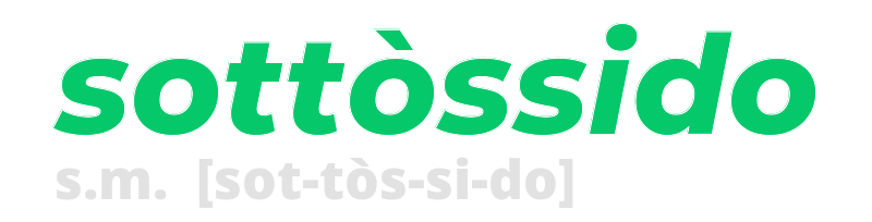 sottossido