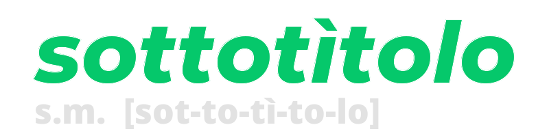 sottotitolo