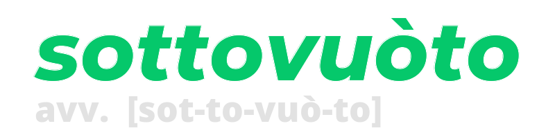 sottovuoto