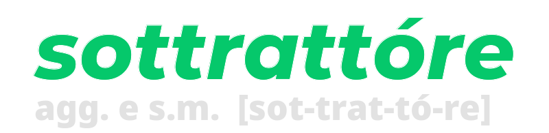 sottrattore