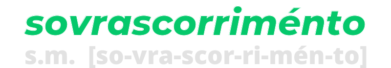 sovrascorrimento