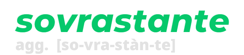 sovrastante