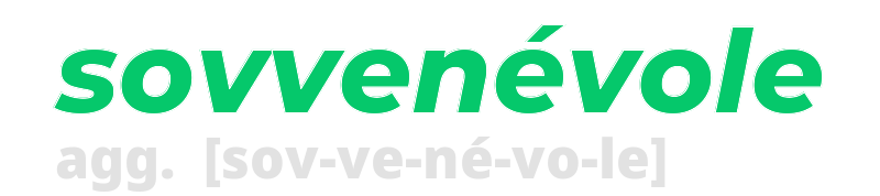 sovvenevole