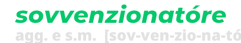 sovvenzionatore