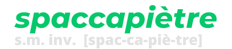 spaccapietre