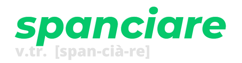 spanciare