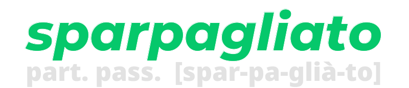 sparpagliato