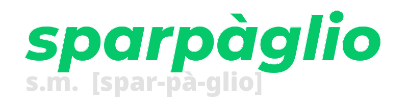 sparpaglio