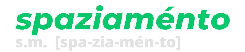 spaziamento