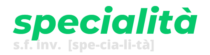 specialita