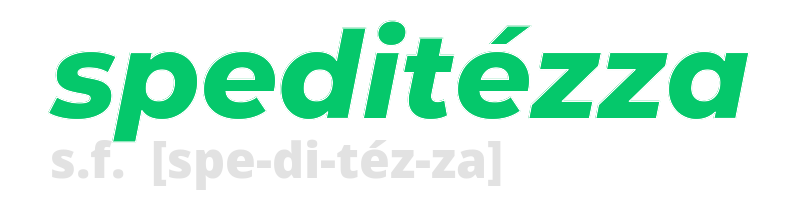 speditezza