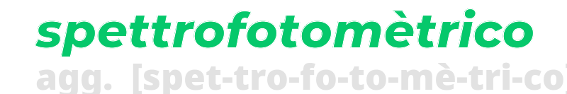 spettrofotometrico