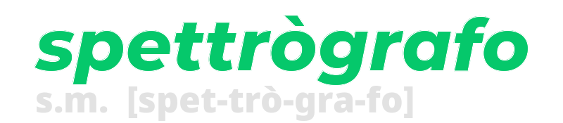 spettrografo