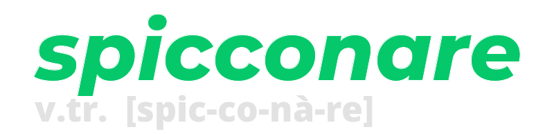 spicconare