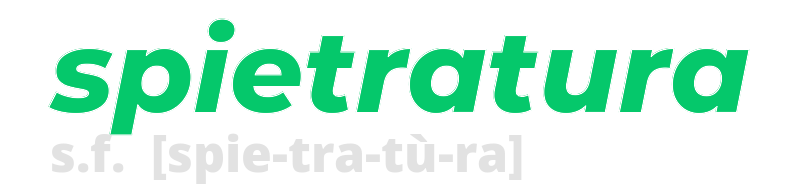 spietratura