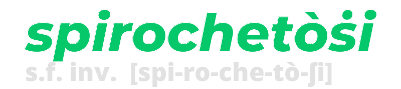 spirochetosi