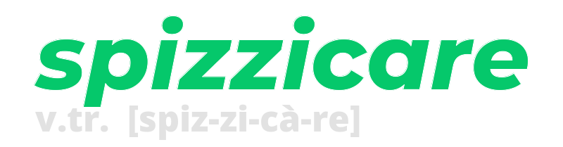 spizzicare