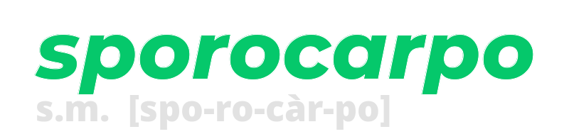 sporocarpo