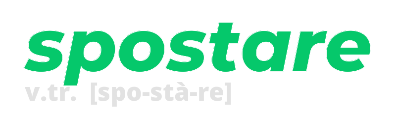 spostare