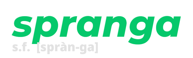 spranga