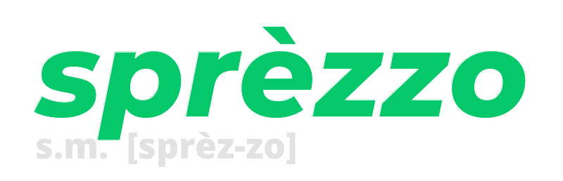 sprezzo