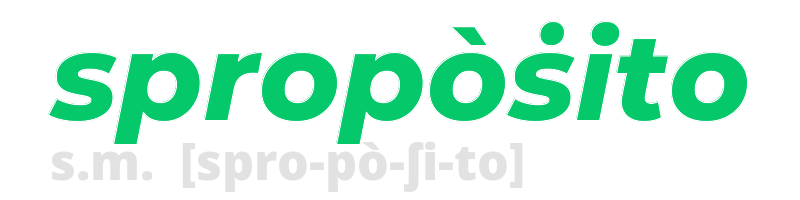sproposito