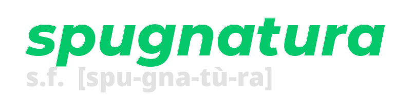 spugnatura