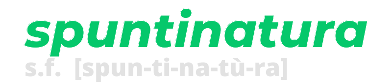 spuntinatura