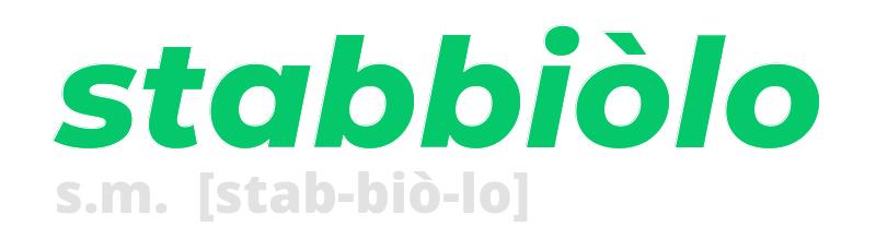 stabbiolo