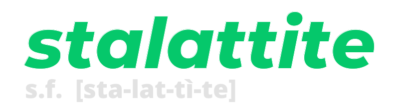 stalattite