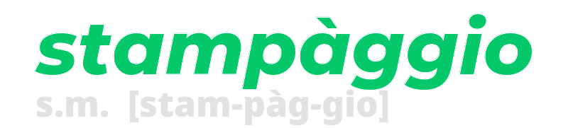 stampaggio