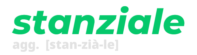 stanziale